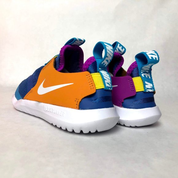 Nike Flex Runner Shoes CK1743-400 Blue Purple - Picture 4 of 6